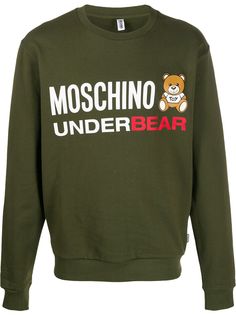 Moschino logo print sweatshirt