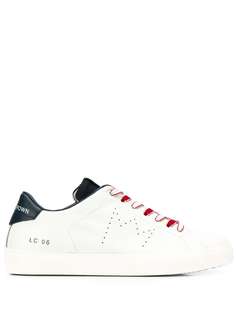 Leather Crown crown perforated sneakers