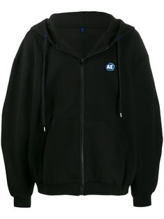Ader Error zip up logo patch jacket