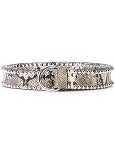 B-Low The Belt Mia Moto snake print belt