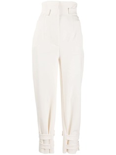Alberta Ferretti high-waist paperbag trousers