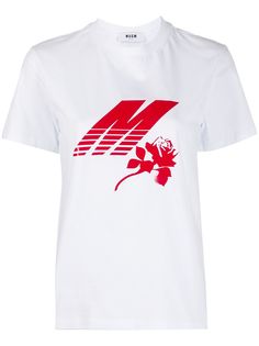 MSGM logo print T-shirt