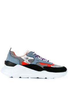 D.A.T.E. panelled sneakers