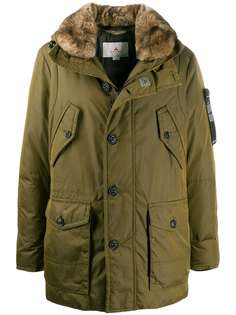 Peuterey Taffeta parka coat