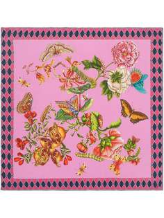 Gucci платок с принтом Garden Chains