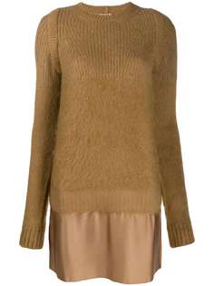 Nº21 panelled knitted dress