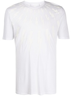 Neil Barrett thunderbolt print T-shirt