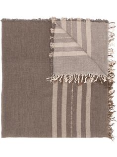 Lorena Antoniazzi Paillettes striped scarf