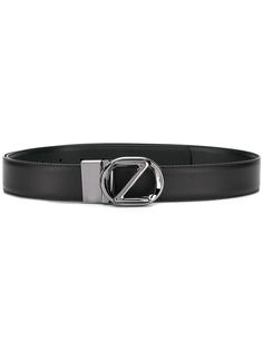 Ermenegildo Zegna logo buckle belt