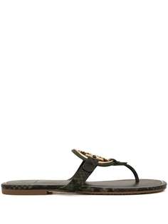 Tory Burch Miller leather logo sandals