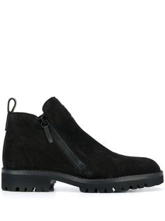Giuseppe Zanotti ботинки на молнии сбоку