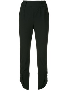 Kitx wrap style cropped trousers