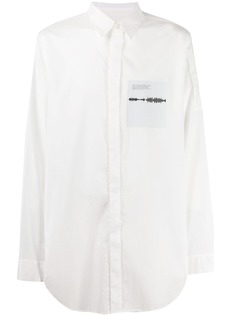 Julius chest patch shirt