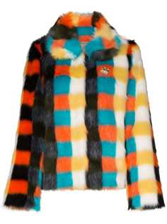 Shrimps little star faux fur jacket