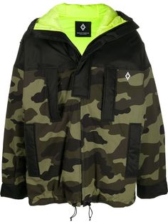 Marcelo Burlon County Of Milan camouflage hooded jacket