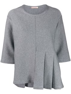 Marni boxy jersey T-shirt