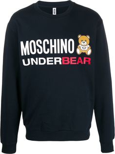 Moschino logo print sweatshirt