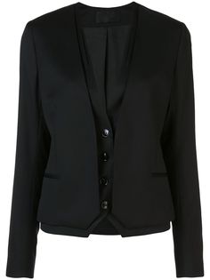 RtA double layer single-breasted blazer