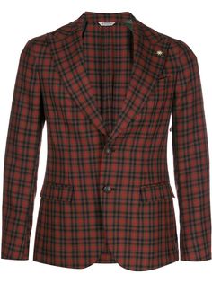 Manuel Ritz checked blazer