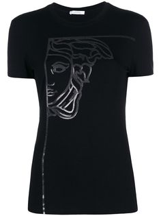 Versace Collection футболка с логотипом с головой Медузы