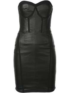 RtA Gwenyth strapless corset dress