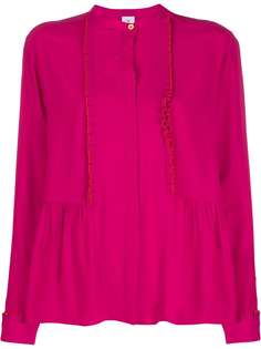 PS Paul Smith pleated trim blouse