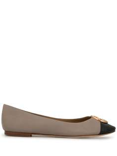 Tory Burch Chelsea cap-toe ballerinas
