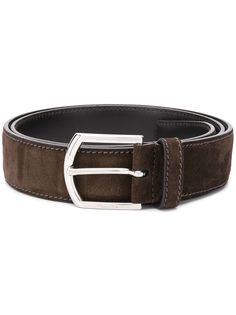 Churchs buckled suede belt