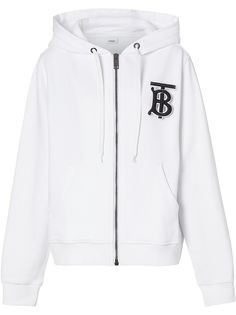 Burberry monogram motif hoodie