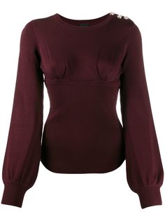 Pinko structure panelled jumper