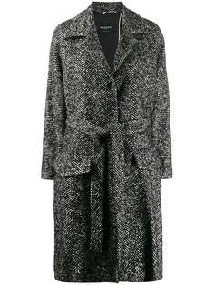Rochas belted midi coat