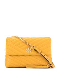 Tory Burch сумка на плечо Kira с откидным клапаном и узором шеврон