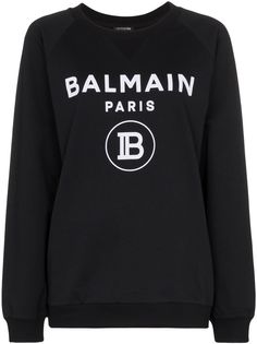 Balmain джемпер с логотипом
