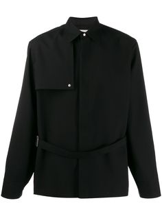 Jil Sander рубашка с поясом