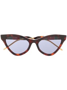 Gucci Eyewear солнцезащитные очки в оправе кошачий глаз