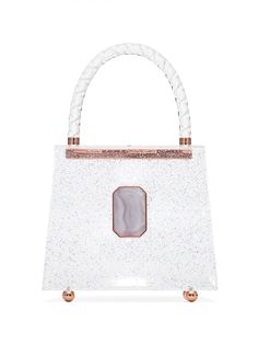Sophia Webster Patti glitter tote bag