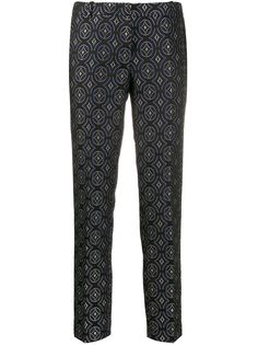 Kiltie all-over pattern trousers