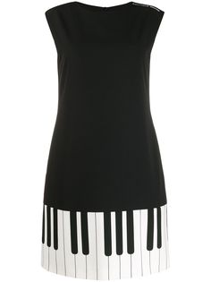 Boutique Moschino Piano print dress