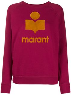 Isabel Marant Étoile logo print sweatshirt