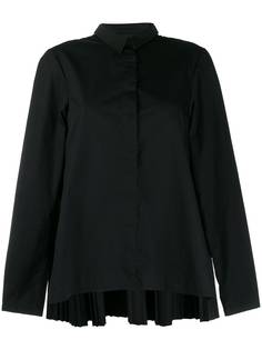 Rundholz Black Label back pleated shirt