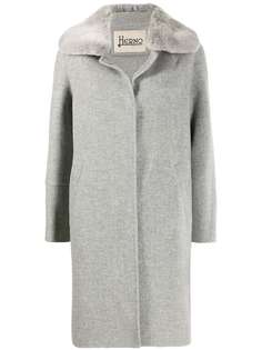 Herno single breasted midi coat