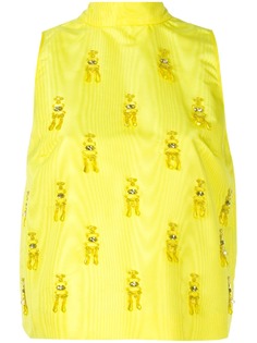 MSGM топ с бантом