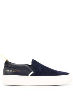 Common Projects SLIP ON IN LEATHER AND SUEDE
