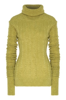 Зеленый свитер из шерсти Jacquemus