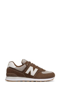 Коричневые кроссовки с логотипом New Balance