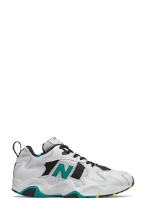 Белые комбинированные кроссовки New Balance