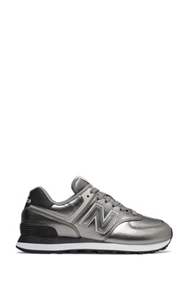 Серебристые кроссовки New Balance
