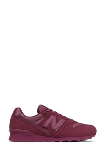 Бордовые кроссовки с логотипом New Balance