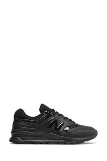 Черные кроссовки с перфорацией New Balance