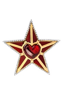 Брошь-подвеска в форме звезды Кремлевские Мастера